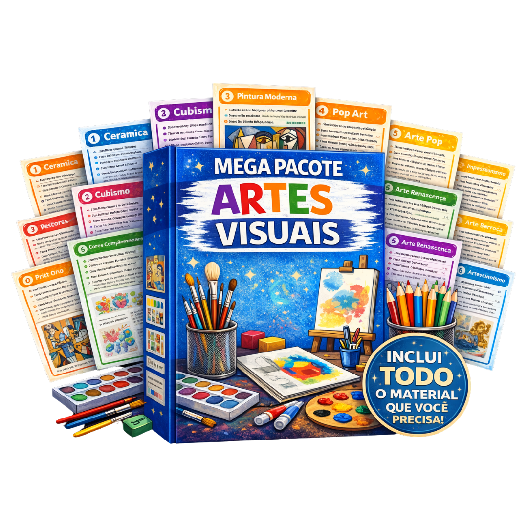 MegaPacote Artes Visuais + Kit do Professor PRO